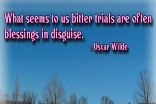 The Awesome Blessing Under&shy;neath The Awful Gift